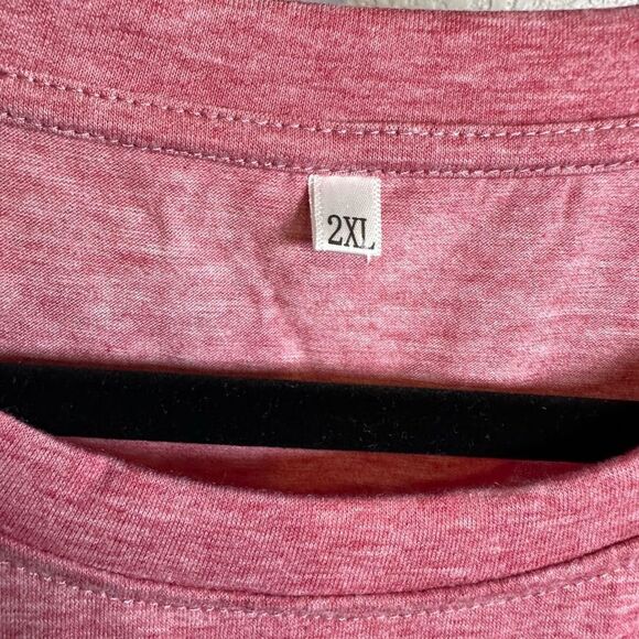 NWOT Women’s Heather Red Graphic Tank Top “Vintage 1983 Original Parts” - 2XL - Picture 3 of 5